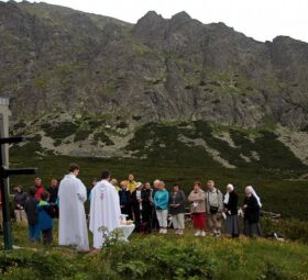 Svätá omša na Sliezskom dome 2014