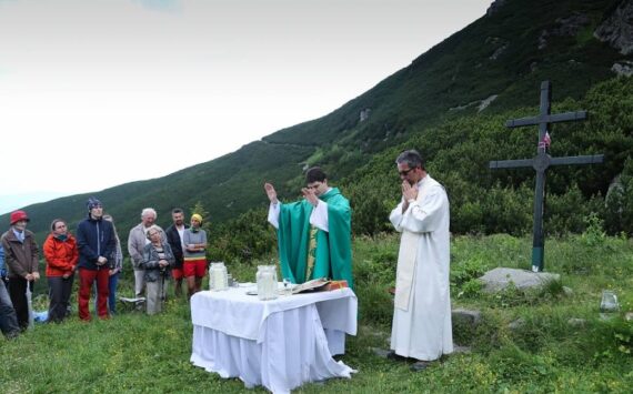 Svätá omša pri Sliezskom dome 2017