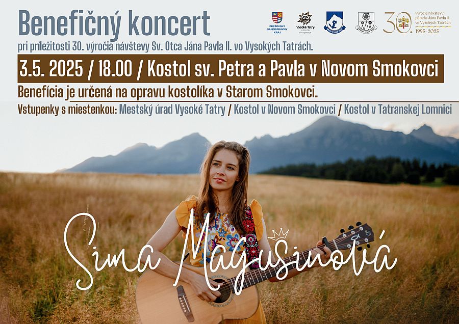 Benefičný koncert- Sima Magušinová