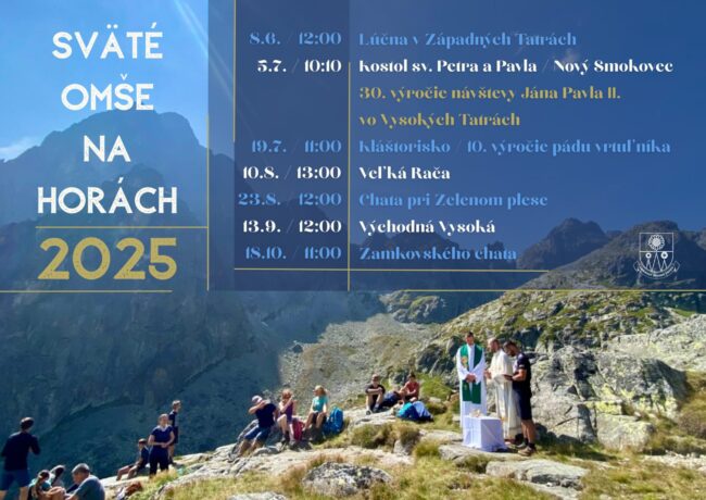 Omše na horách 2025