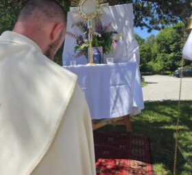Eucharistická procesia v Novom Smokovci