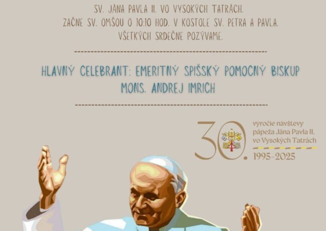 30. výročie návštevy sv. Jána Pavla II.