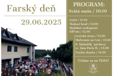 Farský deň 2025