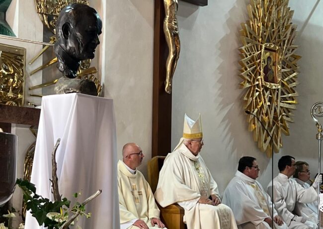 Sv.omša z príležitosti 30.výročia návštevy Jána Pavla II.vo Vysokých Tatrách.