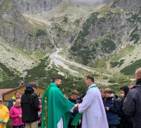 Svätá omša na chate pri Zelenom plese 2025