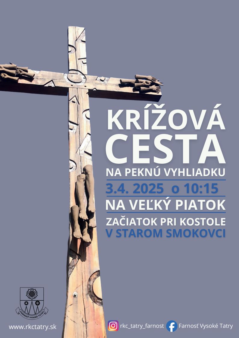 Krížová cesta na Veľký piatok na kalváriu